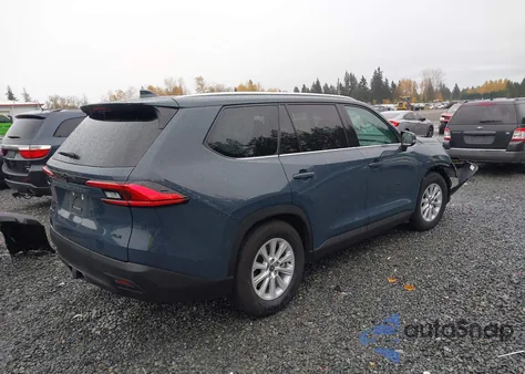 2024 Toyota Grand Highlander Hybrid Xle z USA, uszkodzony, nr VIN 5TDACAB52RS031254